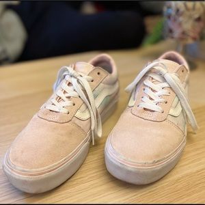Vans pink shoes